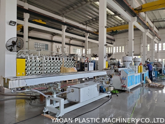 PLC 120kw 150mm машины штранг-прессования трубы PVC шланга сада пластиковый